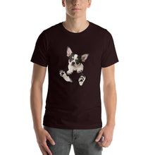 Load image into Gallery viewer, Chihuahua pattern pocket Unisex T-Shirt