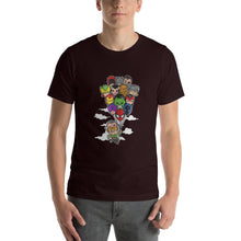 Load image into Gallery viewer, Marvel superheroes art ballon Unisex T-Shirt