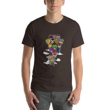 Load image into Gallery viewer, Marvel superheroes art ballon Unisex T-Shirt