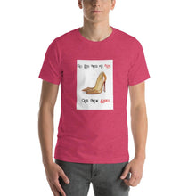 Load image into Gallery viewer, all you need is love and new shoes Unisex T-Shirt