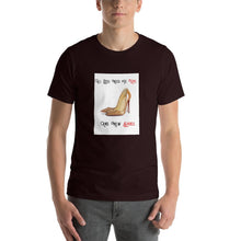 Load image into Gallery viewer, all you need is love and new shoes Unisex T-Shirt