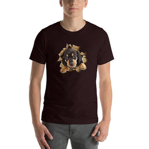 cute Beagle pocket Unisex T-Shirt